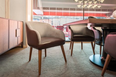 Decoración en Campo San Mamés Bilbao / Imagen del mobiliario