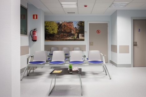 Decoración del Centro Diagnóstico Virgen Blanca en Bilbao - Interioristas en Bilbao