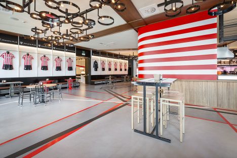 Interiorismo en Bilbao / Imagen de La Taberna San Mamés