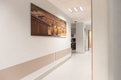 Decoración del Centro Diagnóstico Virgen Blanca en Bilbao - Interioristas en Bilbao