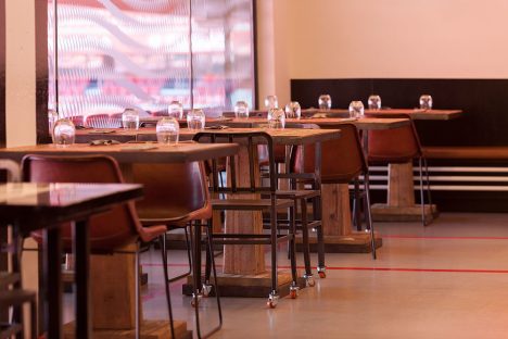 Interiorismo en Bilbao / Imagen de La Taberna San Mamés