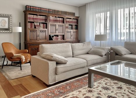 Decoración de vivienda en Bilbao - Salón estilo clásico